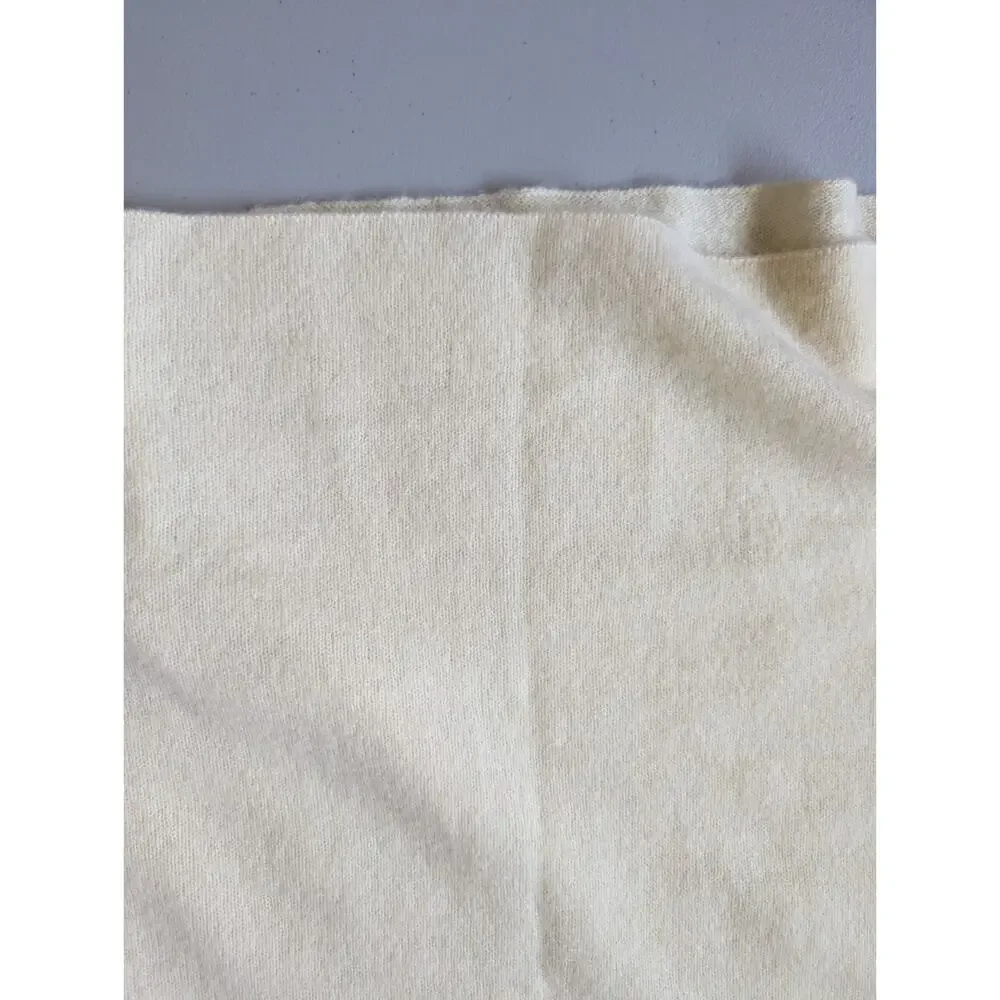 NWT White + Warren 100% Cashmere Travel Wrap 81'' X 36'' Lemonade #9A607